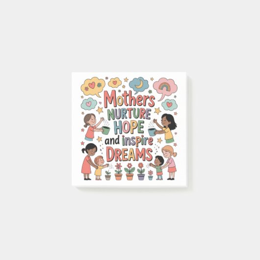 Moeders Koesteren Hoop En Inspireren Dromen Post-it® Notes (Voorkant)