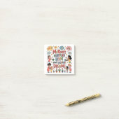 Moeders Koesteren Hoop En Inspireren Dromen Post-it® Notes (Op bureau)