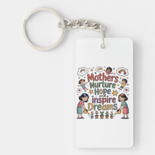 Moeders Koesteren Hoop En Inspireren Dromen Sleutelhanger