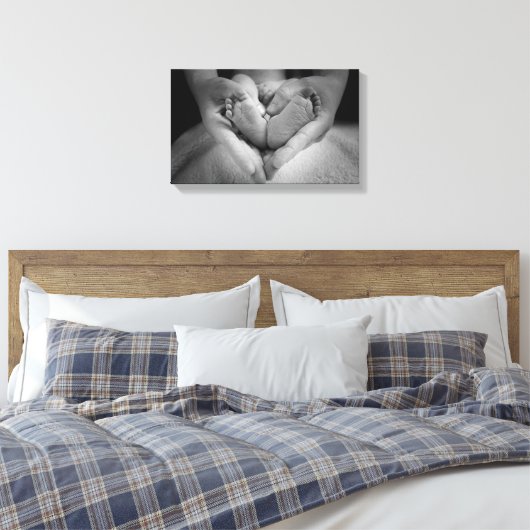 Moeders Liefde Canvas Afdruk (Insitu (Slaapkamer))
