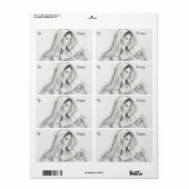 Moeder's Liefde Gift Label (Full Sheet)