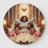 Moeder's liefkozing A Grote Klok (Voorkant)