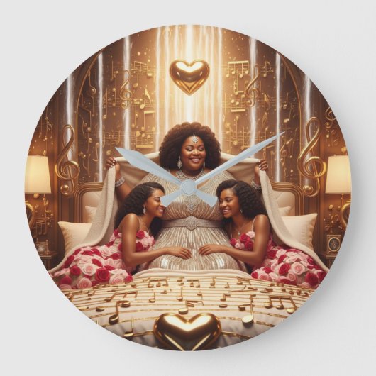 Moeder's liefkozing A Grote Klok (Voorkant)