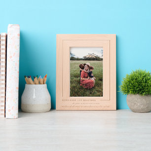 Moeders maken het leven mooi   Modern Gegraveerde Lijstjes