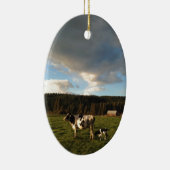 Moeders Melk in de bergen Meadows Keramisch Ornament (Rechts)