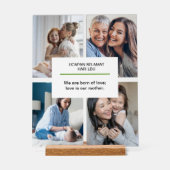 Moeders met baby's Moederdag-quotes Acryl Bord (Voorkant)