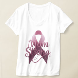 Moeders met Kanker Bewustzijnsshirt – Sterke Moede T-shirt