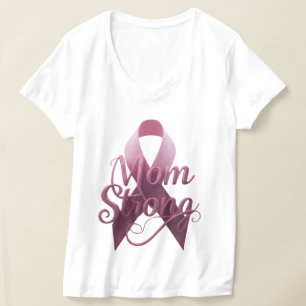 Moeders met Kanker Bewustzijnsshirt – Sterke Moede T-shirt
