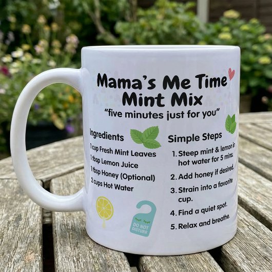 Moeder's Mini Break Munt Thee Recept Koffiemok
