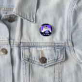 Moeder's Mobile Hands Violet Avocado White Ronde Button 3,2 Cm (In situ)