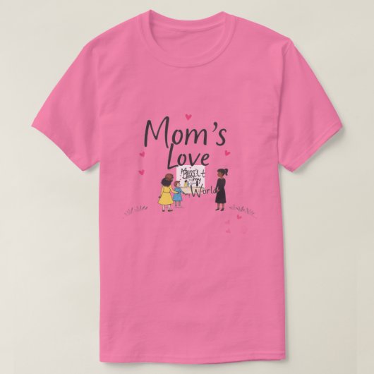 Moeders Moederdag T-shirt (Design voorkant)