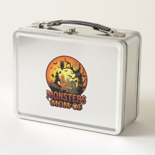 Moeders Monsters Halloween Skelet Pompoen Uil Grie