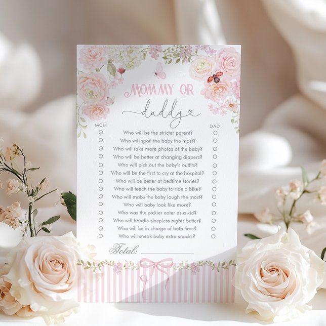 Moeders of vaders liefdeskever baby shower spel (Creator heeft geüpload)