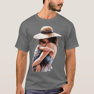 Moeders omarmen vrienden t-shirt