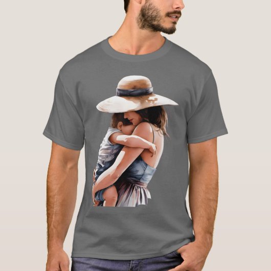 Moeders omarmen vrienden t-shirt (Voorkant)