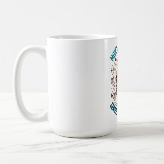 Moeder's Overlevingskit Tee | Koffie Chaos Herhaal Koffiemok (Links)