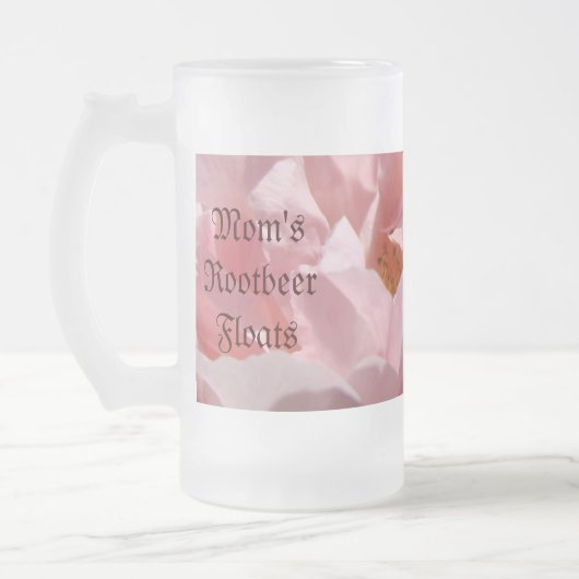 Moeders Rootbeer Floats Glas Bevroren Mokken Roos (Links)