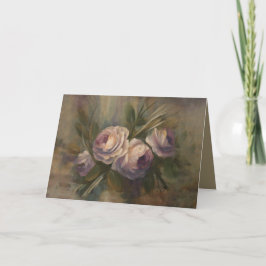 Moeder's Rozen Bedankkaart