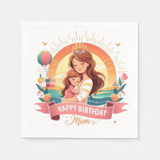 Moeders speciale dag vieren servet