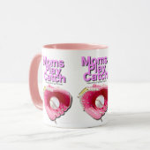 Moeders spelen Catch Mok (Voorkant links)