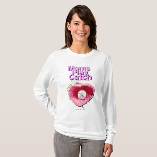 Moeders spelen Catch Sweat T-shirt (Voorkant volledig)