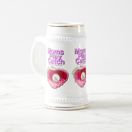 Moeders spelen vangst bierpul (Voorkant links)