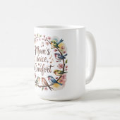 Moeders stem, mijn troost koffiemok (Voorkant rechts)
