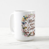 Moeders stem, mijn troost koffiemok (Voorkant links)