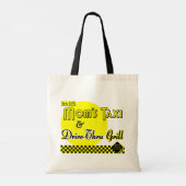 Moeders Taxi en Drive Thru Grill Tas (Achterkant)