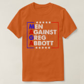 Moeders tegen Greg Abbott Abort Greg Abbott T-shirt (Design voorkant)