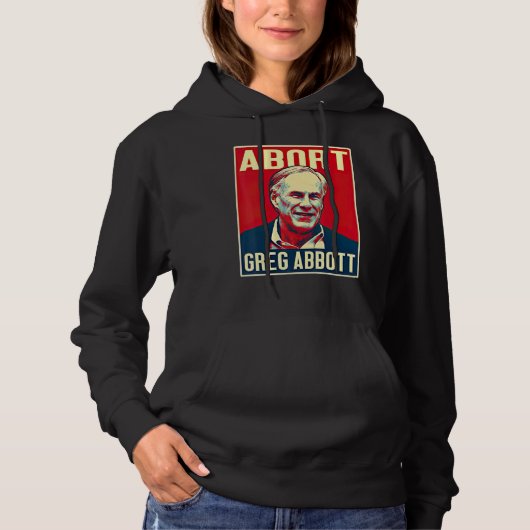 Moeders tegen Greg Abbott Texas Anti-Abbott Suck Hoodie (Voorkant)