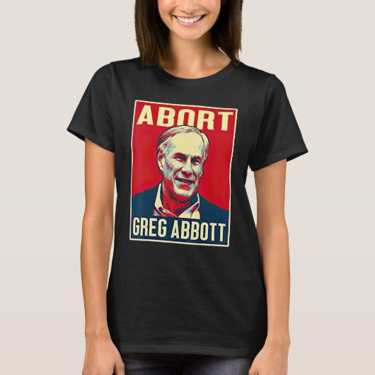 Moeders tegen Greg Abbott Texas Anti-Abbott Suck T-shirt (Voorkant)