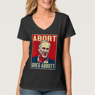 Moeders tegen Greg Abbott Texas Anti-Abbott Suck T-shirt