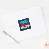 Moeders tegen politieke verkiezingen Trump Vierkante Sticker (Envelop)