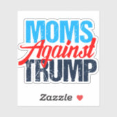 Moeders tegen Trump politieke laptop Sticker (Vel)