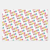 Moeder's Touch Gift Wrap Trio Inpakpapier Vel (Voorkant 2)