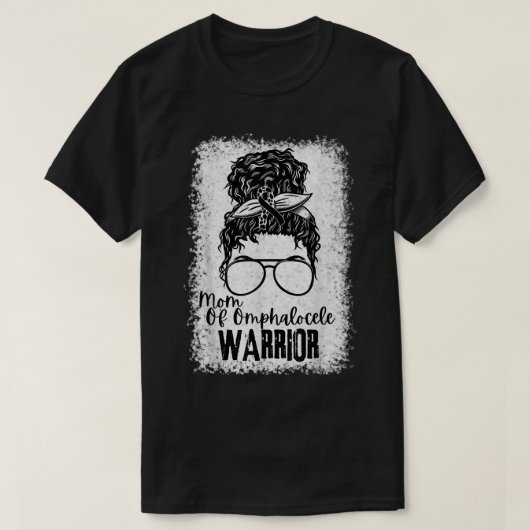Moeders van Omphalocele Warrior Awareness Omphaloc T-shirt (Design voorkant)