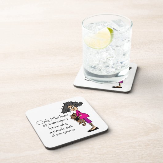 Moeders van tieners drankjes onderzetter (Rechterzijde)
