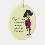 Moeders van tieners keramisch ornament (Rechts)