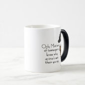 Moeders van tieners magische mok (Voorkant rechts)