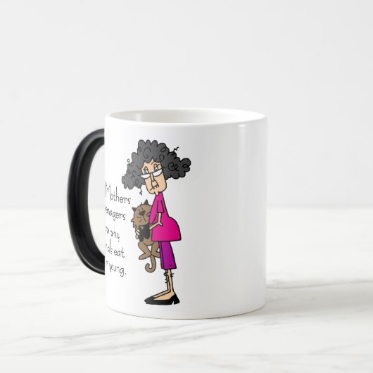 Moeders van tieners magische mok (Voorkant links)