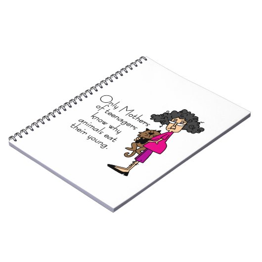 Moeders van tieners notitieboek (Linkerzijde)