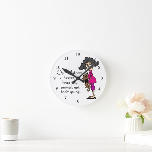 Moeders van tieners ronde klok (Huis)