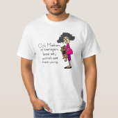 Moeders van tieners t-shirt (Voorkant)