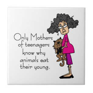 Moeders van Tieners Tegeltje