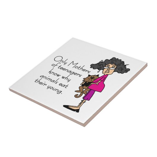 Moeders van Tieners Tegeltje (Zijkant)