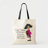 Moeders van tieners tote bag (Voorkant)