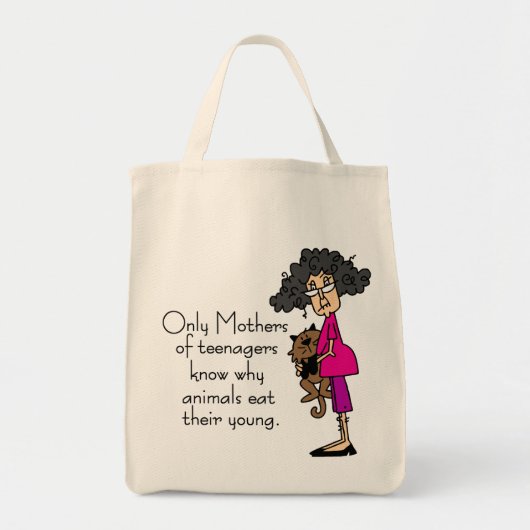 Moeders van tieners tote bag (Voorkant)