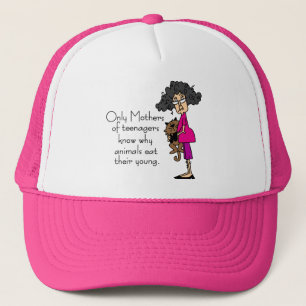 Moeders van tieners trucker pet