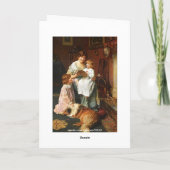 Moeders verhaaltje voor het slapengaan voor moeder kaart (Achterkant)